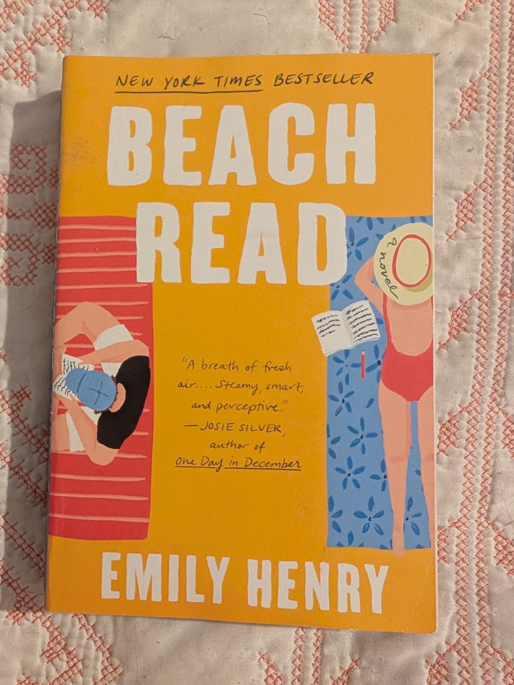 Beach Read Paperback - Yellow Cover